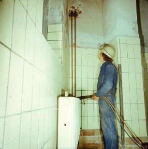 Installateur-Gas-Wasser, Schlachthof
