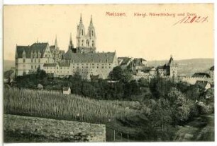 Meißen. Albrechtsburg, Dom, Kornhaus