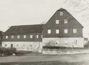Nassau, Hakenhof : Nassau (Kreis Brand-Erbisdorf), Hakenhof, Dorfstraße 60, 1845, Straßenansicht