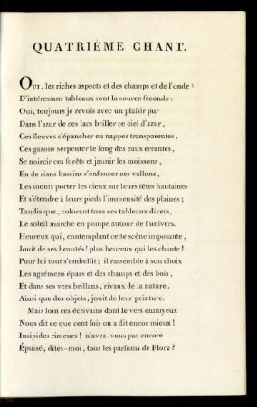 Quatriéme Chant.