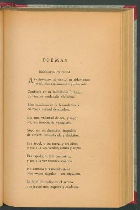 Poemas : Biografía esencial [y] Poema con lagunas [y] Acertijo de la isla