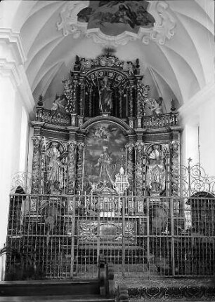 Altar in der St. Trudpert-Kapelle im Münstertal