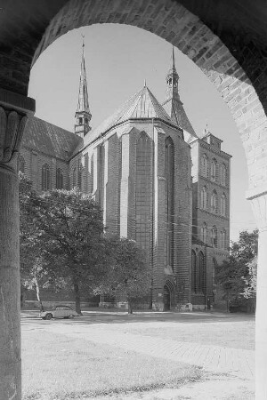 Rostock. Hauptpfarrkirche St. Marien
