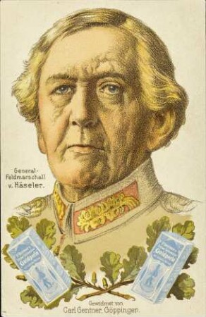 Generalfeldmarschall v. Häseler.