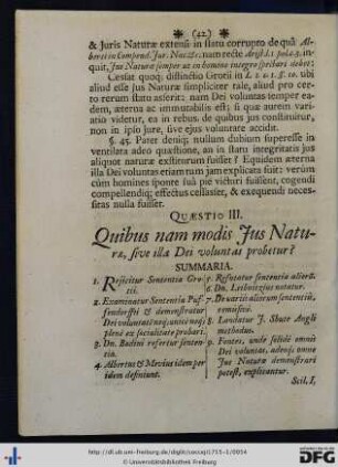 Quaestio III.