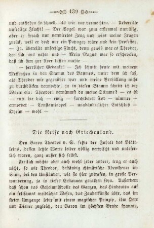 Die Reise nach Griechenland
