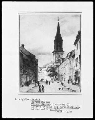 Kloster Straße Parochialkirche in Berlin