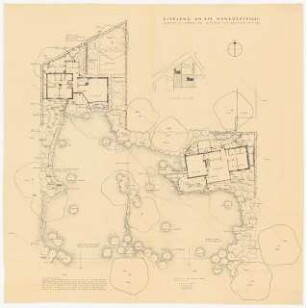 Siedlung an der Hunrodstraße, Kassel-Wilhelmshöhe Grünplanung: 2 Gärten: Entwurf 1:1000, 1:100