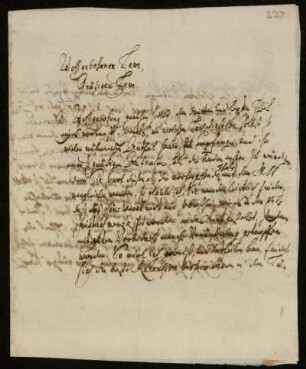 Brief von Johann Georg Schelhorn an Johann Friedrich von Uffenbach. Memmingen, [...] 1754