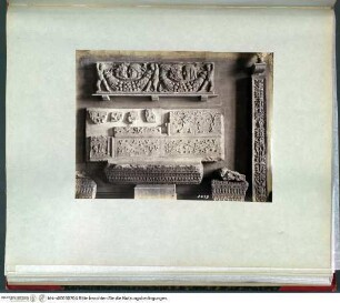 Rome sculptureRelieffragmente - Rotes Album III (Grabmäler, antike Skulptur und Fragmente; 16. Jh.)