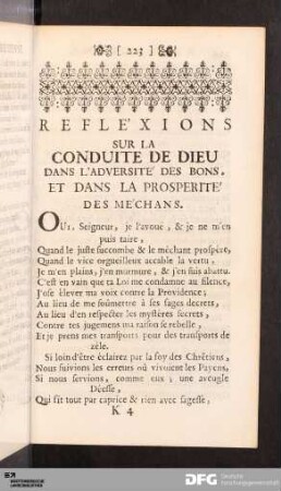 Refléxions.