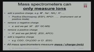 Mass spectrometry