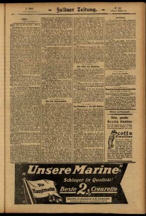 Zweite Ausgabe vom Freitag, den 17. Oktober 1913.