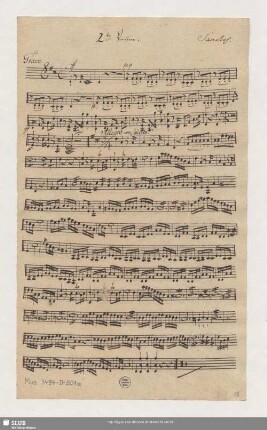2te Violine.