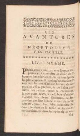 Livre Sixieme.
