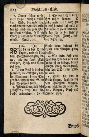 624-624, Beschluß-Lied (§ 516)