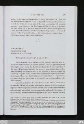 Document 2 The Jews And Their Immigration To Palestine