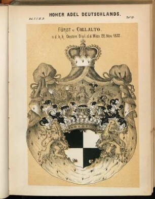 Taf. 19. Fürst v. Collalto.