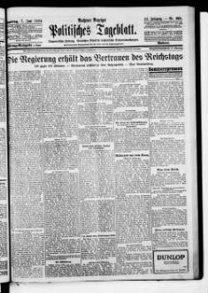 Aachener Anzeiger : politisches Tageblatt : beliebtes und wirksames Anzeigenblatt der Stadt und der Regierungsbezirks