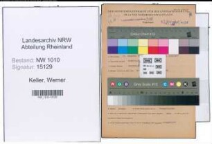 Entnazifizierung Werner Keller , geb. 14.12.1899 (Kaufmann)