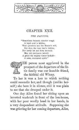 Chapter XXII. The Parting.