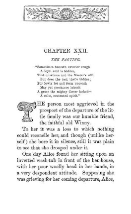 Chapter XXII. The Parting.