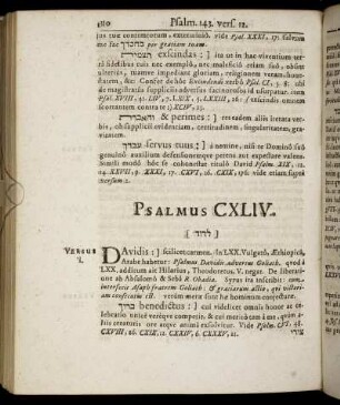 Psalmus CXLIV.