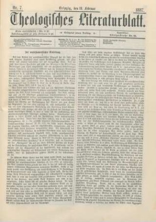 65-67 Zur neutestamentlichen Einleitung