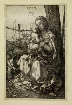 Maria mit dem Kinde am Baum
