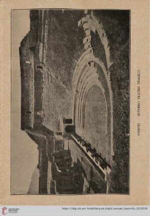 Pompei - Interno Teatro Tragico