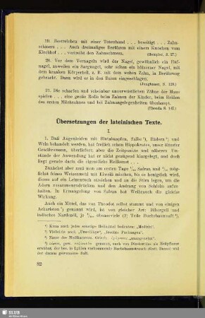 Übersetzungen der lateinischen Texte