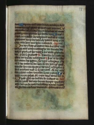 Horarium : Horarium, Textseiten mit Illustrationen, fol. 77v-79r, Niederlande, 15.-16. Jh.