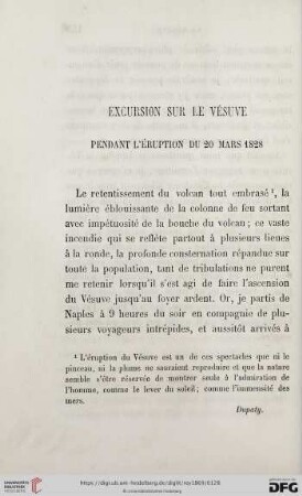 Excursion sur le Vésuve