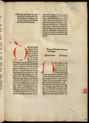 27r-36r, Capitulum Primum - Capitulum Tercium