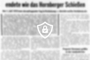 Prozeß um Beinschuß mit KK-Gewehr endete wie das Hornberger Schießen