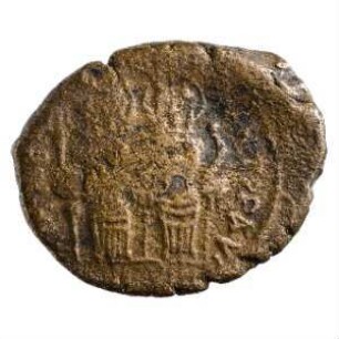 Münze, Halbfollis, 569 / 570