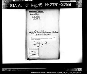 Die dem Focke Mennen Bootsmann in Rorichmoor erteilte Erlaubnis zum Kramhandel