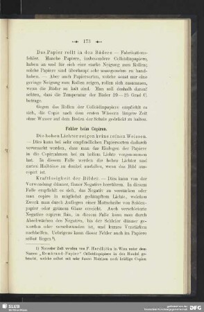 Fehler beim Copiren
