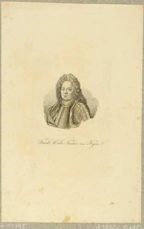 Bildnis des Generalleutnants und Kommandanten Friedrich Wilhelm Freiherr von Kyaw, Brustbild