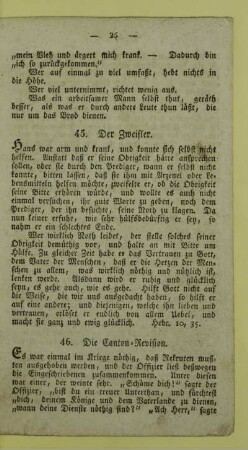 45. Der Zweifler