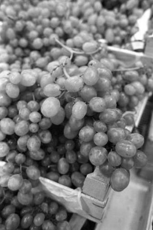 Empfehlung für derzeit preisgünstige Weintrauben in der Reihe "Tips der Verbraucherberatung"