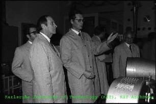 Besuch von Walter Scheel (Bundespräsident der Bundesrepublik Deutschland (BRD)) am Kernforschungszentrum Karlsruhe (KfK)