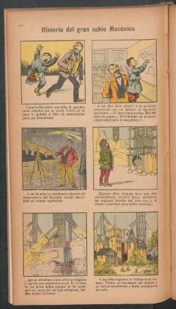 Historia del gran sabio Macánico - [Cómic]