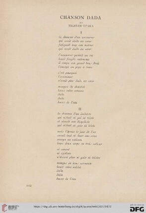 5: Chanson Dada