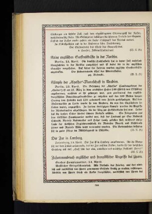 Keine englischen Seestreitkräfte in der Nordsee.