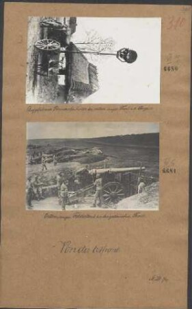 Österr.-ungar. Feldbatterie an der galizischen Front