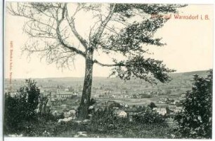 Warnsdorf. Blick über Warnsdorf
