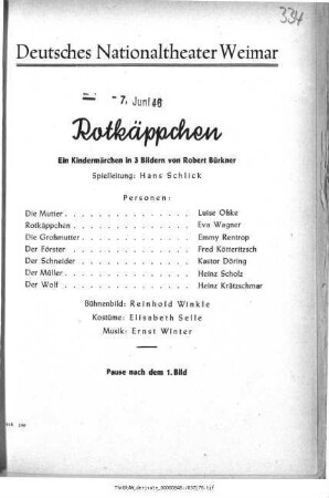 Rotkäppchen