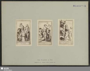La Pieté, La Providence und La Modestie