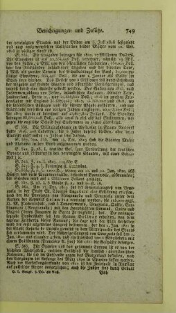 Berichtigungen und Zusaetze